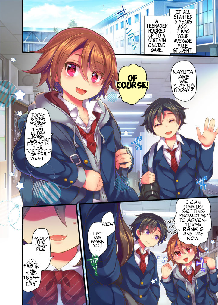 Hentai Manga Comic-If You Class Change To a Prostitute In This Game It'll Change You In Real Life As Well-Chapter 1-3-5